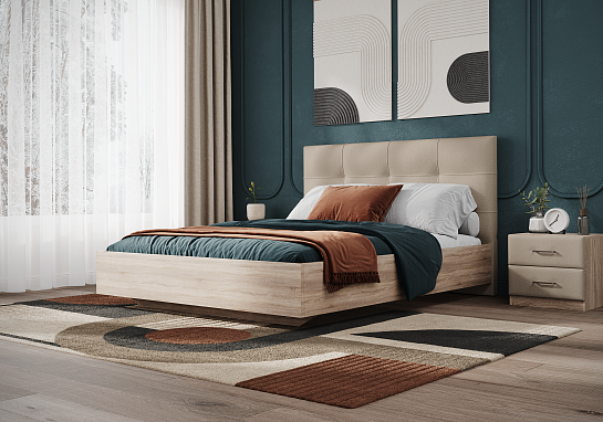 Кровать Victoria (дуб сонома)